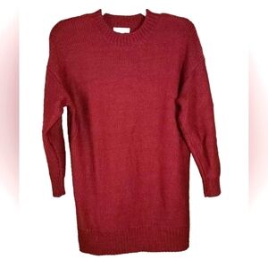 ASOS Size 6 Womens Burgundy Maroon Dress/Shirt Sweater